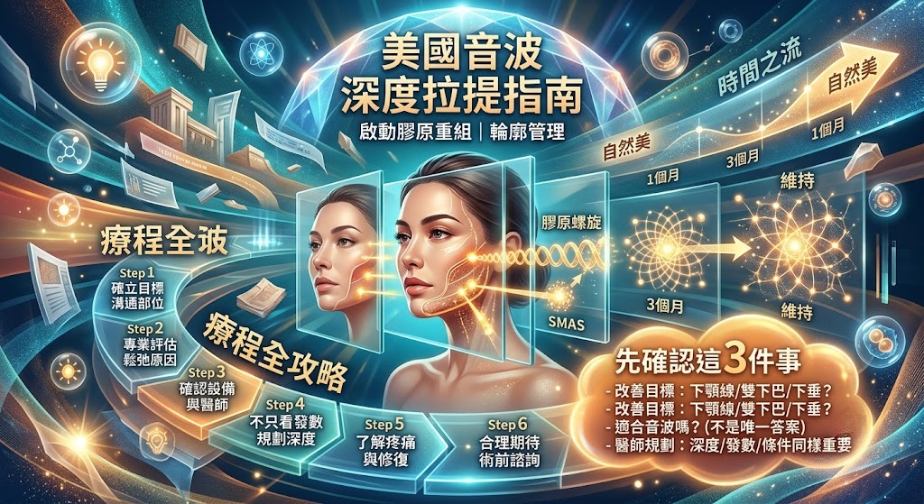 美國音波是什麼?療程原理、適合族群、效果時間與術後注意事項一次看